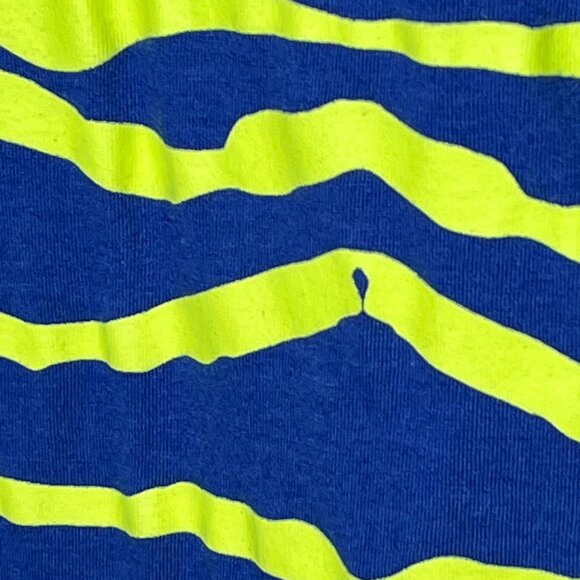 Nike Kevin Durant KD35 Boys Large Blue Neon Basketball Tee - Picture 6 of 11
